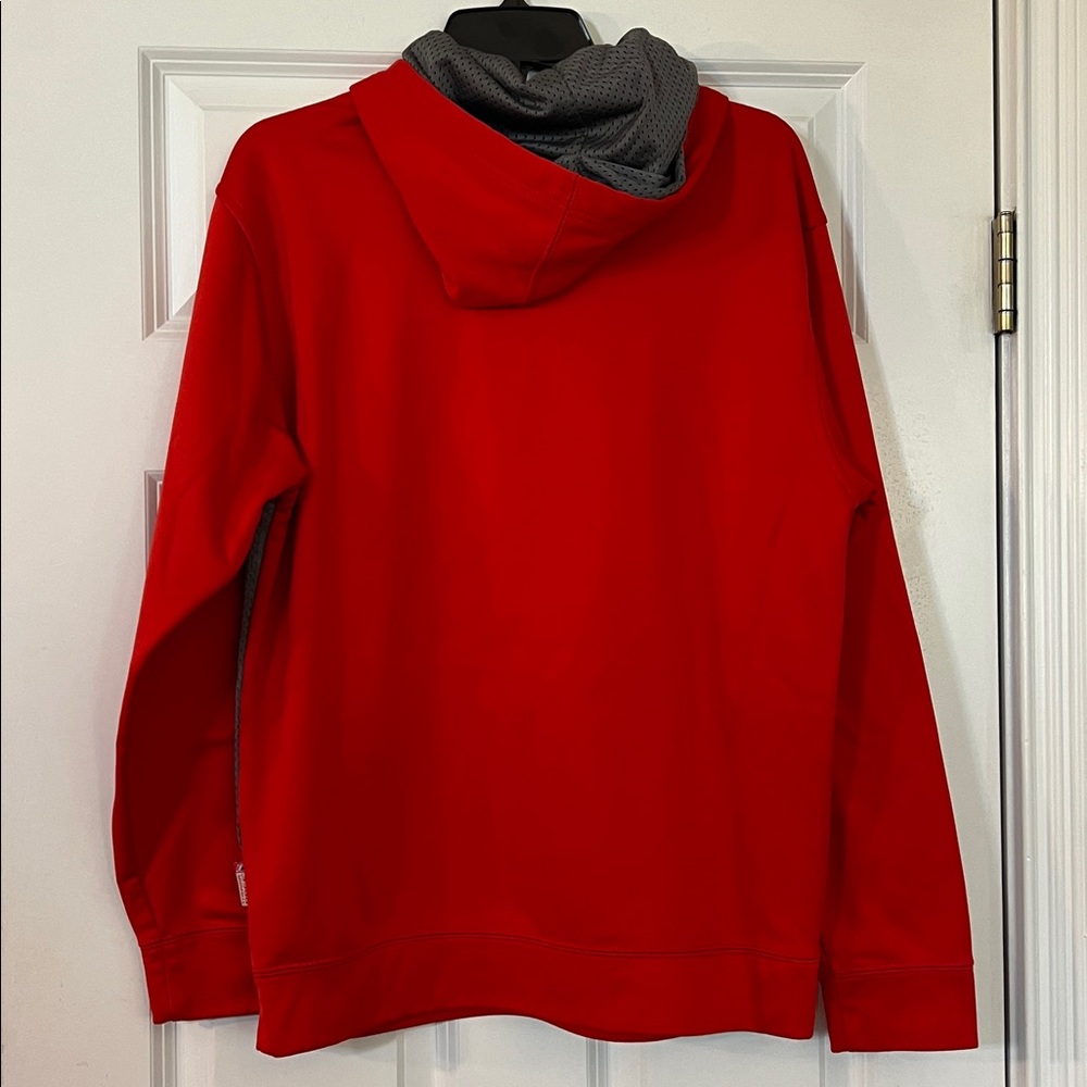 Mens Majestic Chicago Blackhawk's hoodie,  performance,  excellent condition - Picture 3 of 3